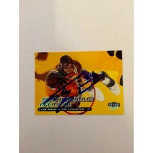 1999 Fleer Ultra Shaquille O'Neal LA Lakers IP Autograph #40 (035)